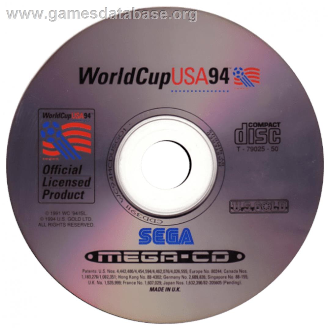 World Cup USA '94 - Sega CD - Artwork - CD