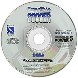 Artwork on the Disc for Sensible Soccer: European Champions: 92/93 Edition on the Sega CD.