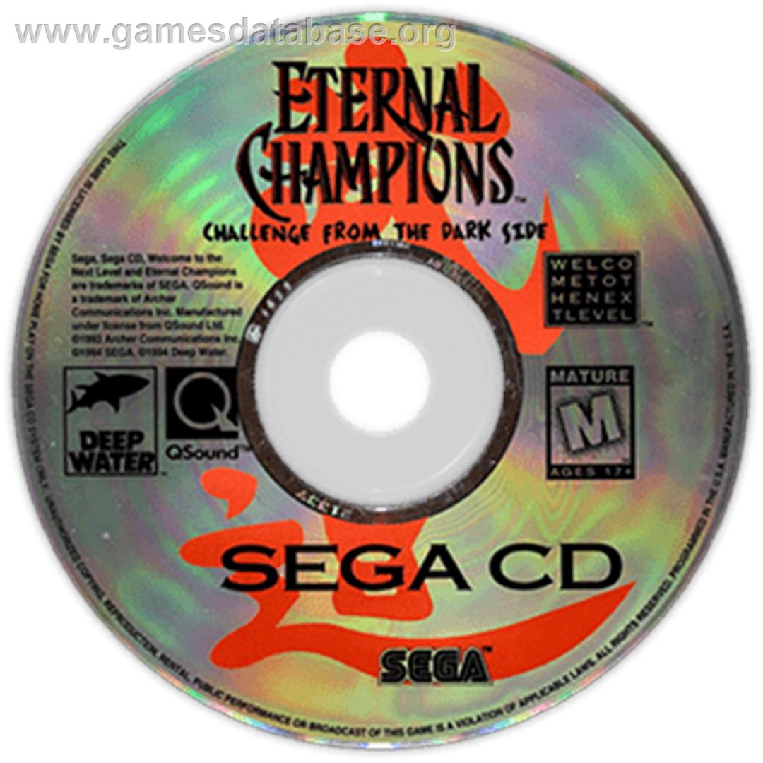 Eternal Champions: Challenge from the Dark Side - Sega CD - Artwork - Disc