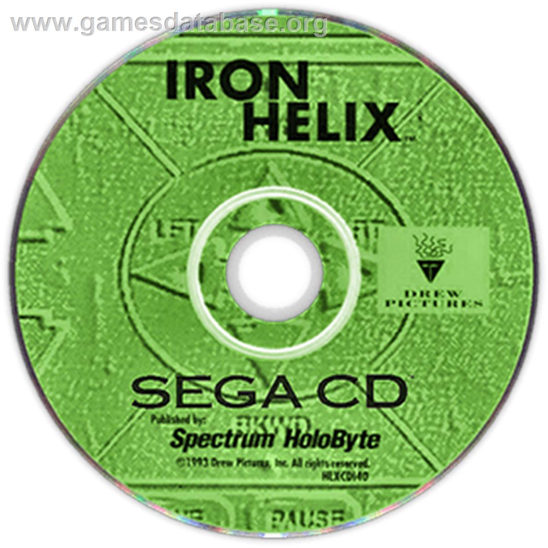 Iron Helix - Sega CD - Artwork - Disc