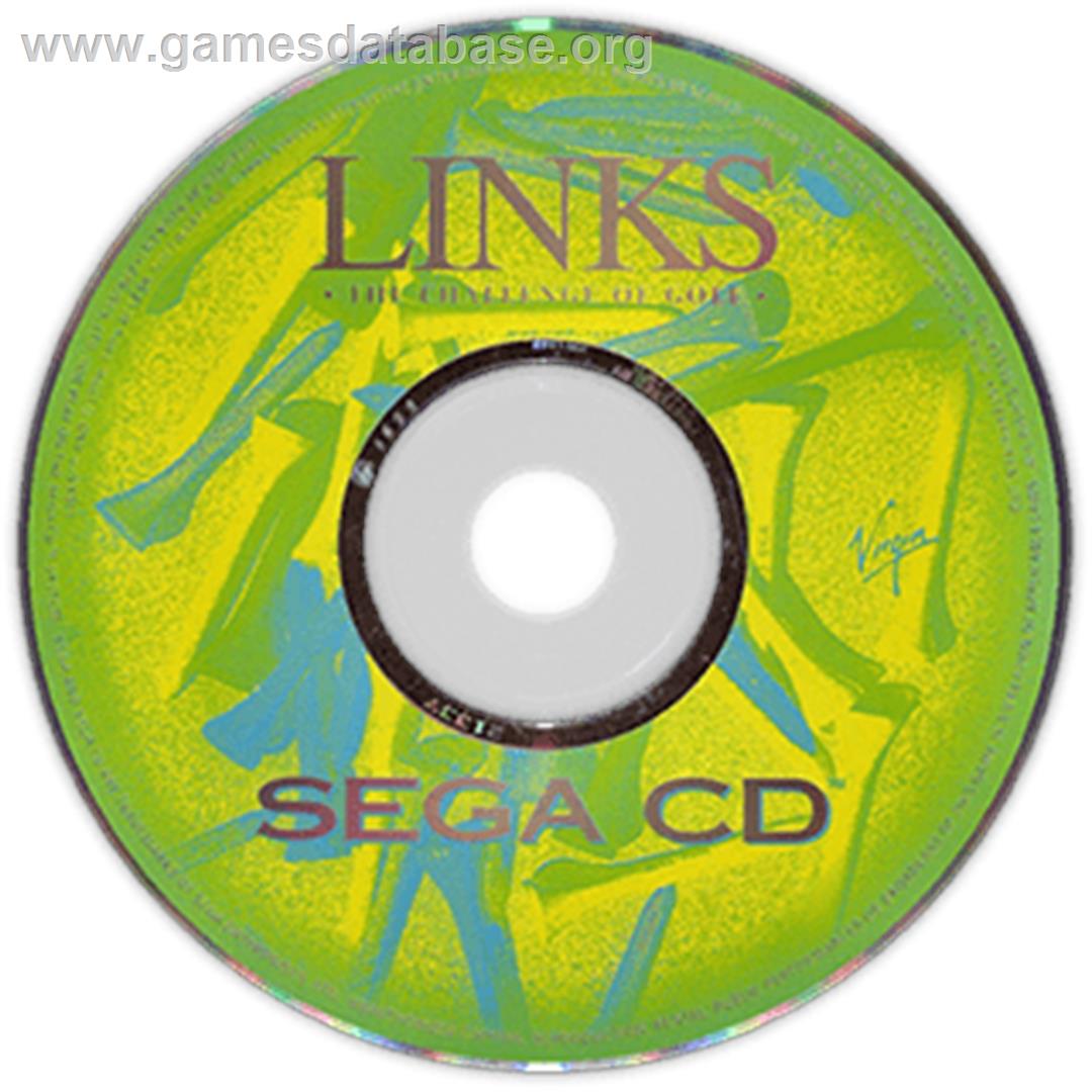 Links: The Challenge of Golf - Sega CD - Artwork - Disc