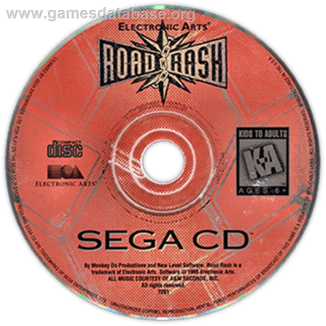 Road Rash - Sega CD - Artwork - Disc