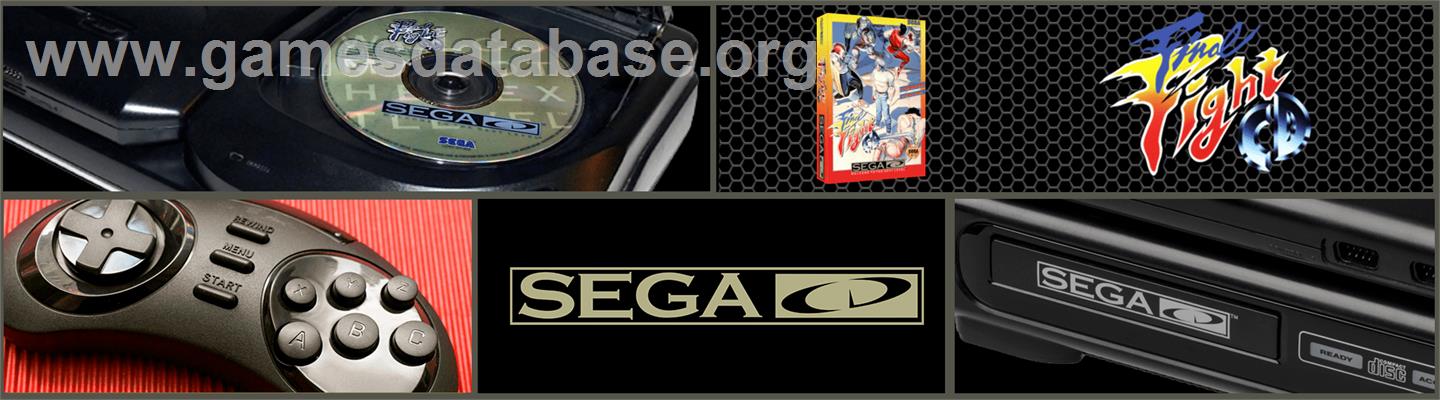 Final Fight CD - Sega CD - Artwork - Marquee