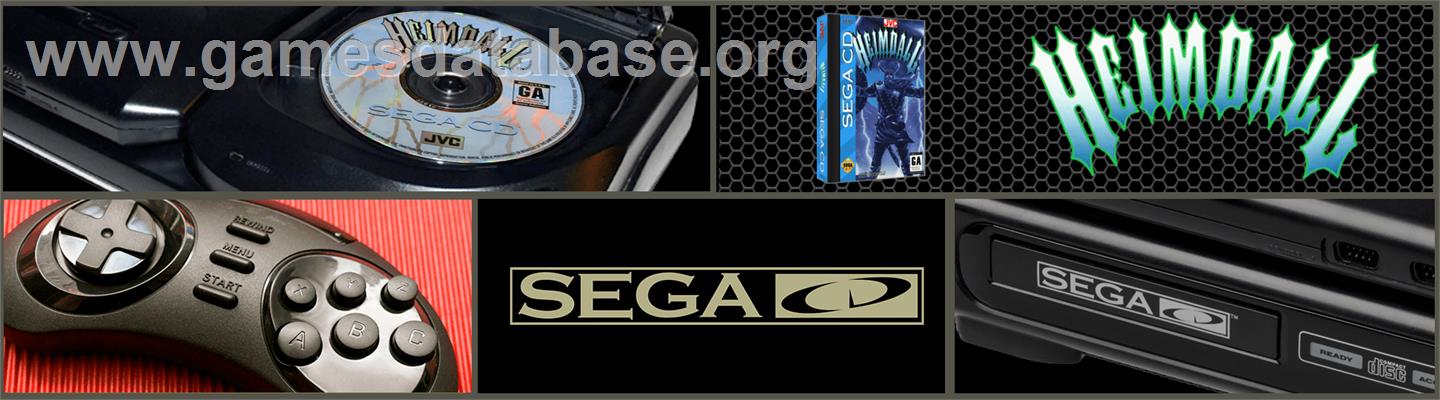 Heimdall - Sega CD - Artwork - Marquee