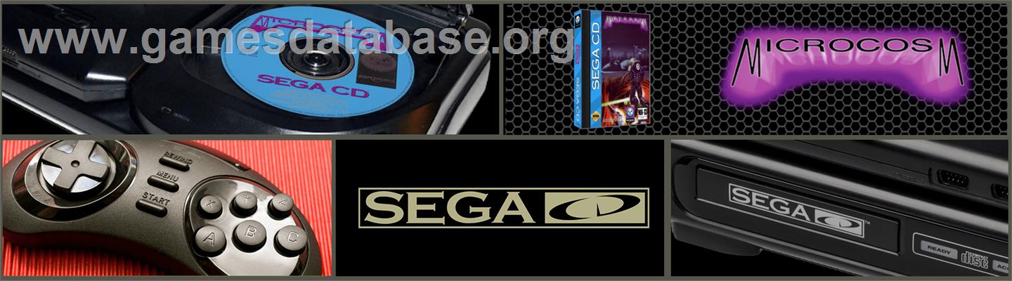 Microcosm - Sega CD - Artwork - Marquee