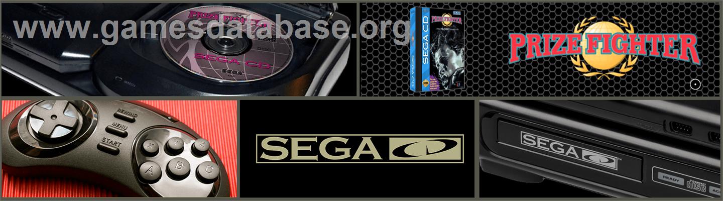 Prize Fighter - Sega CD - Artwork - Marquee