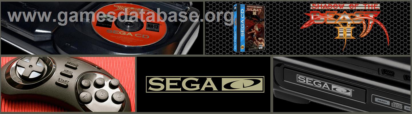Shadow of the Beast 2 - Sega CD - Artwork - Marquee