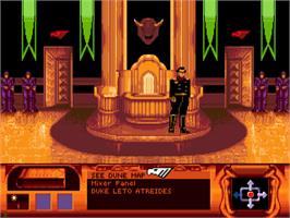 In game image of Dune on the Sega CD.