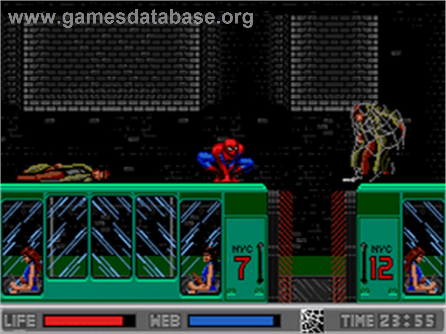 Amazing Spider-Man vs. The Kingpin - Sega CD - Artwork - In Game