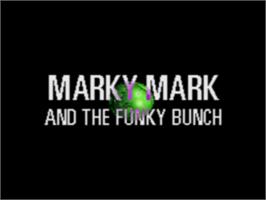 Title screen of Make My Video: Marky Mark and the Funky Bunch on the Sega CD.
