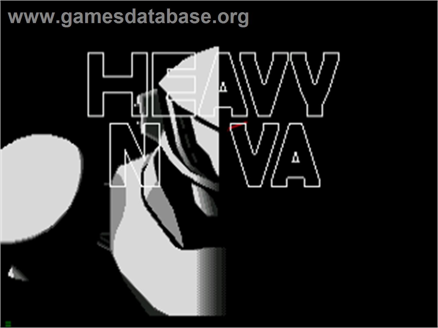 Heavy Nova - Sega CD - Artwork - Title Screen
