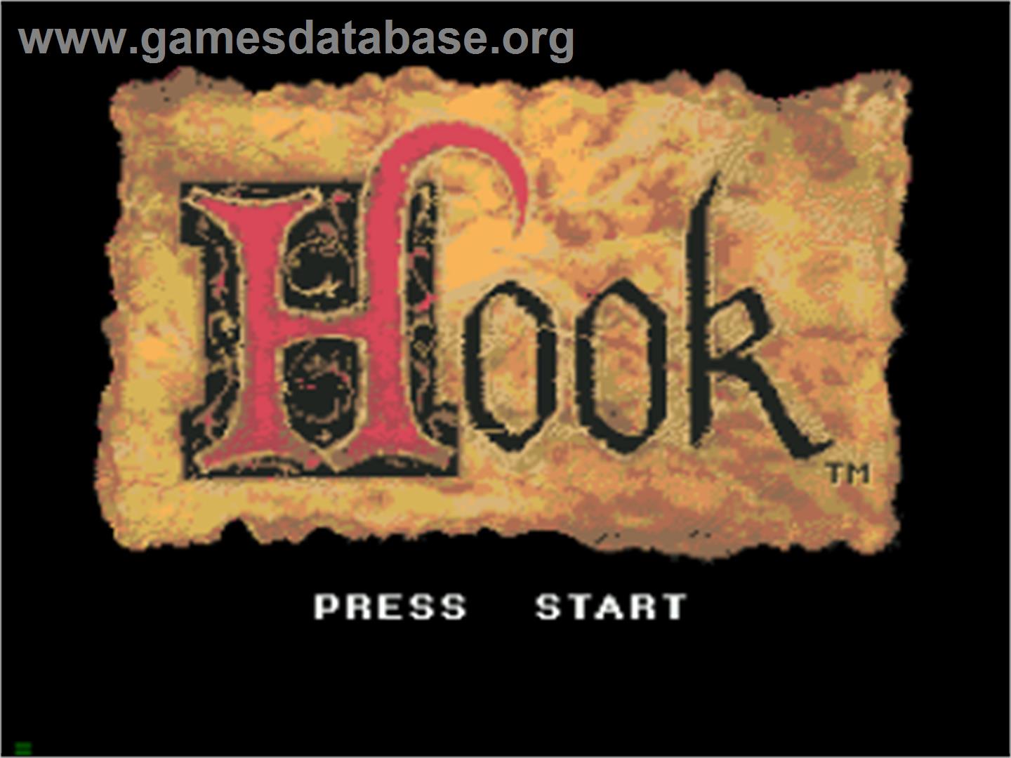 Hook - Sega CD - Artwork - Title Screen