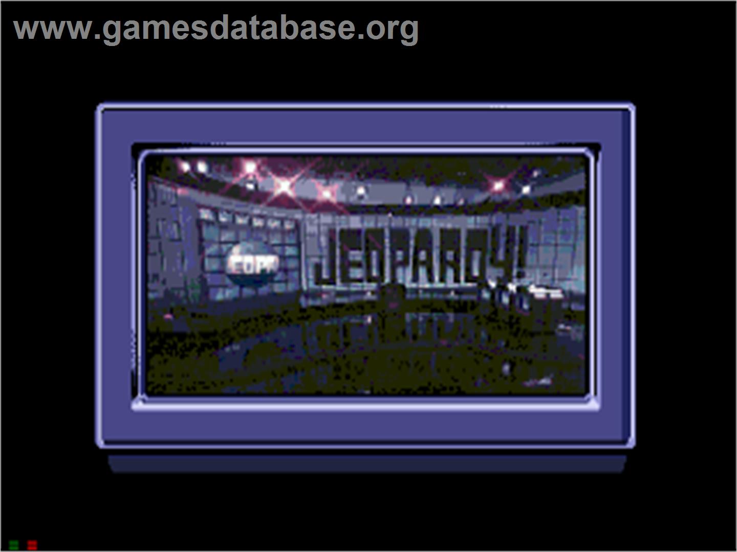 Jeopardy - Sega CD - Artwork - Title Screen