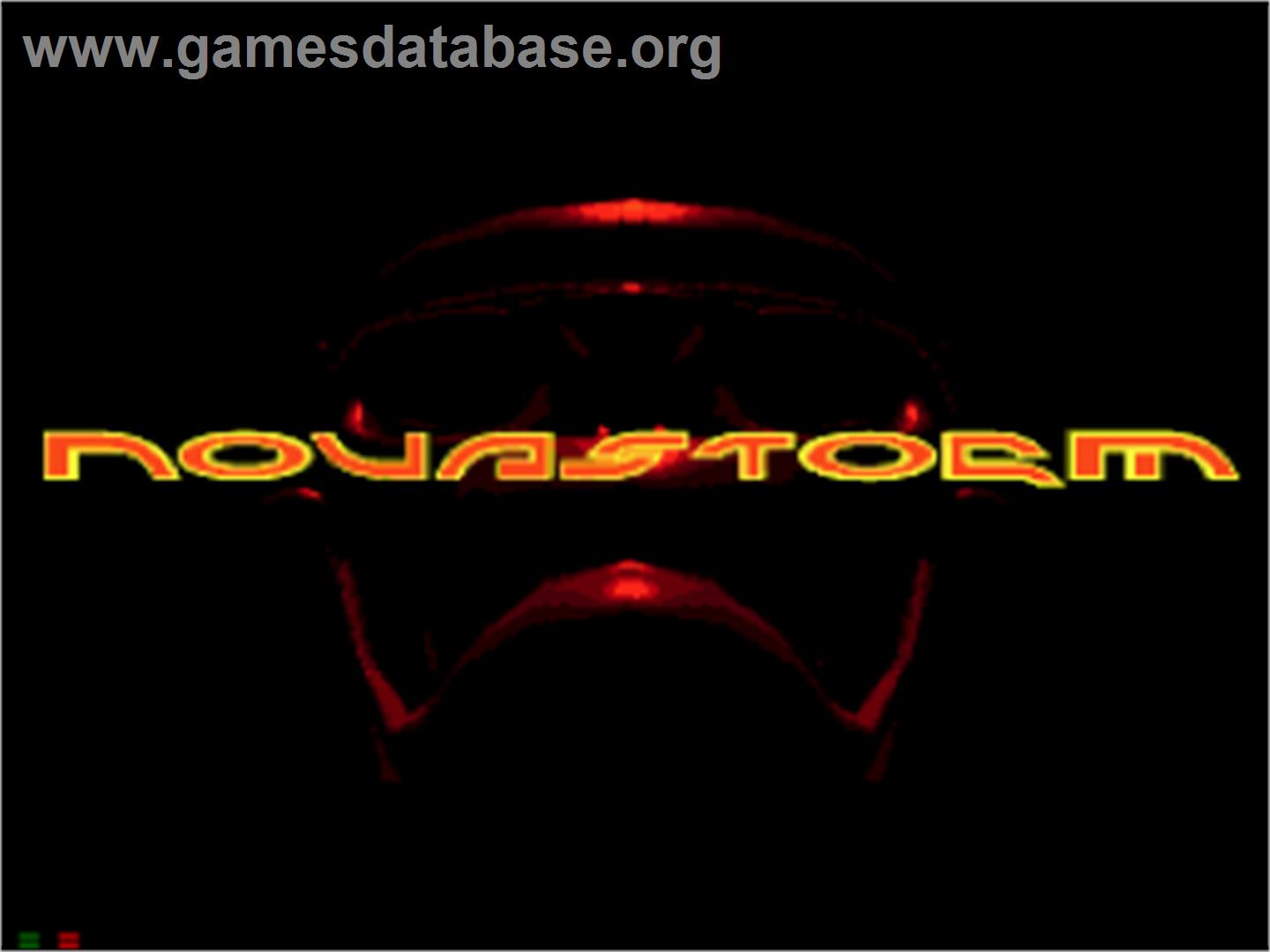 Novastorm - Sega CD - Artwork - Title Screen