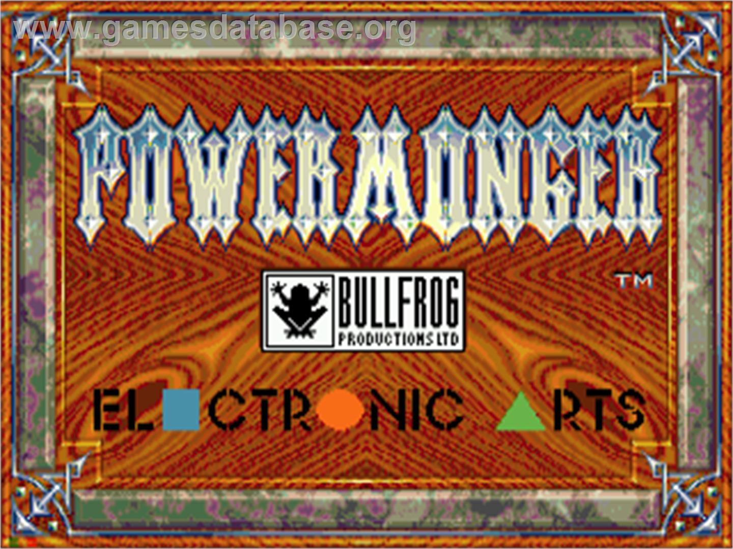 Powermonger - Sega CD - Artwork - Title Screen