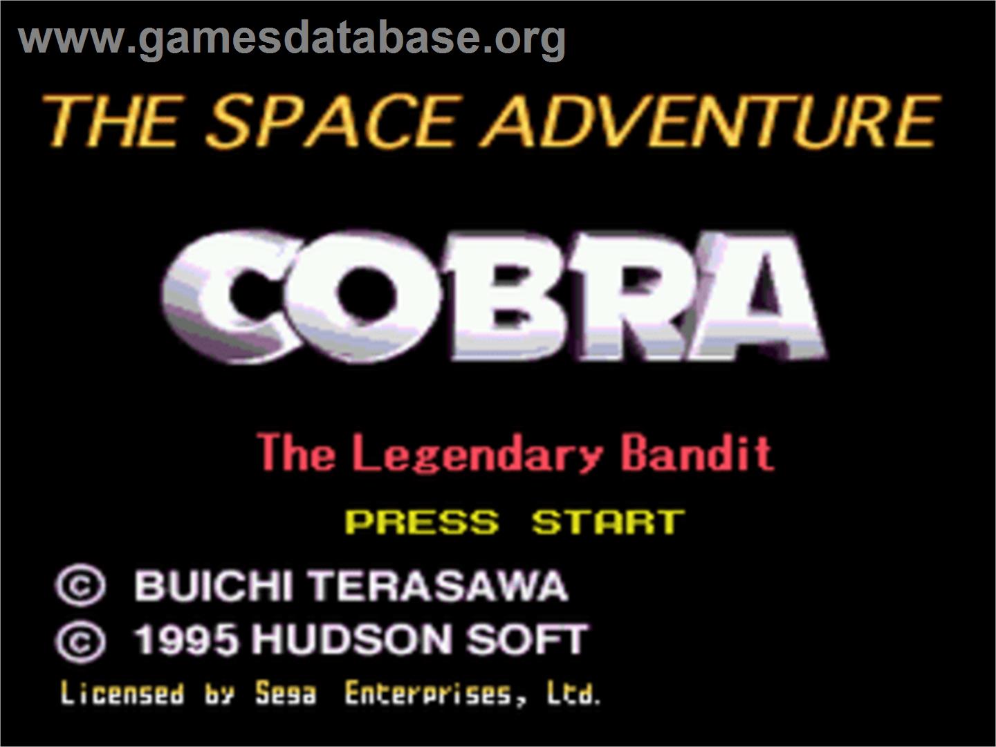 Space Adventure - Sega CD - Artwork - Title Screen
