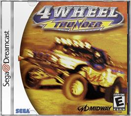 Box cover for 4 Wheel Thunder on the Sega Dreamcast.