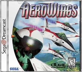 Box cover for Aerowings on the Sega Dreamcast.