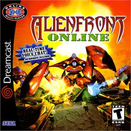 Box cover for Alien Front Online on the Sega Dreamcast.