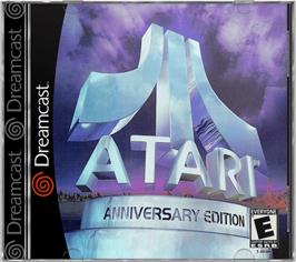 Box cover for Atari Anniversary Edition on the Sega Dreamcast.