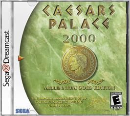 Box cover for Caesar's Palace 2000: Millennium Gold Edition on the Sega Dreamcast.
