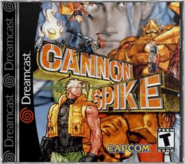 Box cover for Cannon Spike on the Sega Dreamcast.