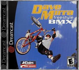 Box cover for Dave Mirra Freestyle BMX on the Sega Dreamcast.