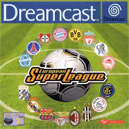 Box cover for European Super League on the Sega Dreamcast.