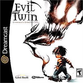 Box cover for Evil Twin: Cyprien's Chronicles on the Sega Dreamcast.