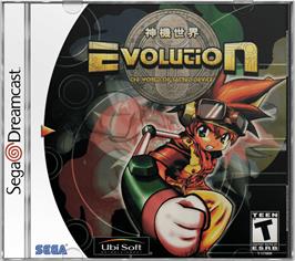 Box cover for Evolution: The World of Sacred Device on the Sega Dreamcast.