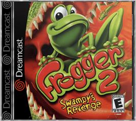 Box cover for Frogger 2: Swampy's Revenge on the Sega Dreamcast.