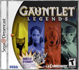 Box cover for Gauntlet Legends on the Sega Dreamcast.