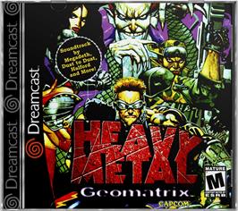 Box cover for Heavy Metal Geomatrix on the Sega Dreamcast.