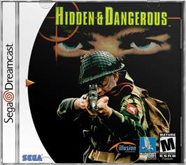 Box cover for Hidden & Dangerous on the Sega Dreamcast.
