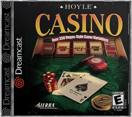 Box cover for Hoyle Casino on the Sega Dreamcast.