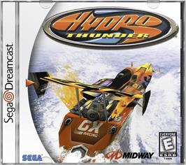 Box cover for Hydro Thunder on the Sega Dreamcast.