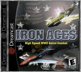 Box cover for Iron Aces on the Sega Dreamcast.