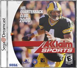 Box cover for NFL Quarterback Club 2000 on the Sega Dreamcast.