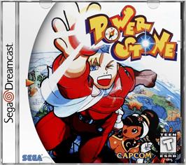 Box cover for Power Stone on the Sega Dreamcast.