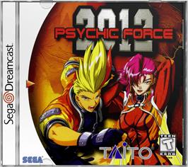 Box cover for Psychic Force 2012 on the Sega Dreamcast.