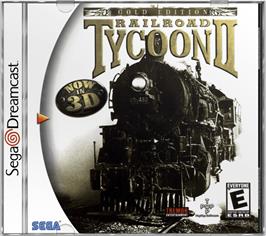 Box cover for Railroad Tycoon 2 on the Sega Dreamcast.