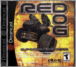 Box cover for Red Dog: Superior Firepower on the Sega Dreamcast.