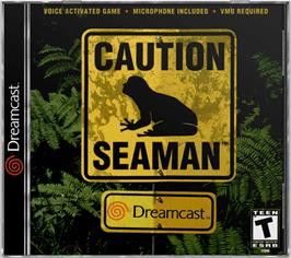 Box cover for Seaman on the Sega Dreamcast.