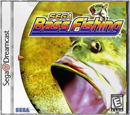 Box cover for Sega Bass Fishing on the Sega Dreamcast.