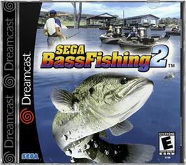 Box cover for Sega Bass Fishing 2 on the Sega Dreamcast.