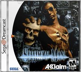 Box cover for Shadow Man on the Sega Dreamcast.