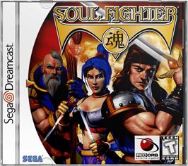 Box cover for Soul Fighter on the Sega Dreamcast.