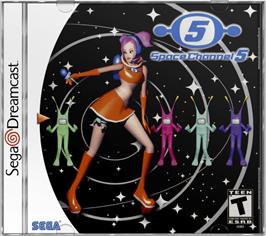 Box cover for Space Channel 5: Part 2 on the Sega Dreamcast.
