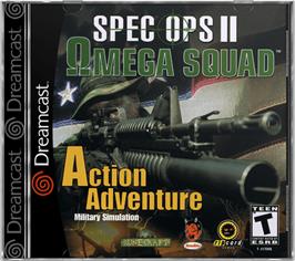 Box cover for Spec Ops II: Omega Squad on the Sega Dreamcast.