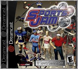 Box cover for Sports Jam on the Sega Dreamcast.
